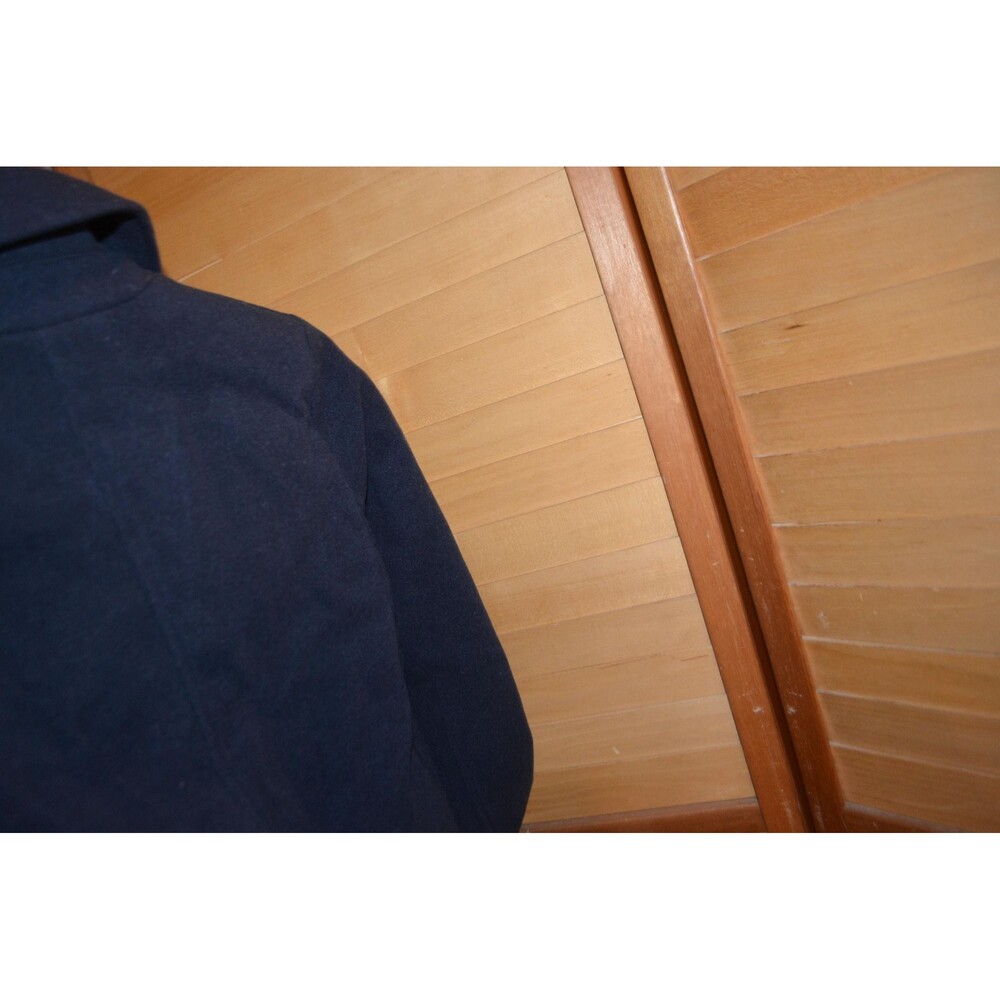 Vintage Boys Rothschild Pea Navy Coat Nautical - Picture 7 of 7